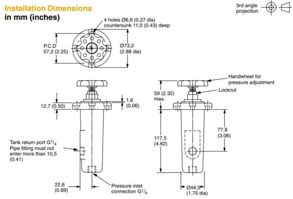 Vožtuvas 462294 F3-C-175-F-11UB Eaton