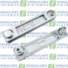 Oil tank level indicator 127mm with thermometer M12