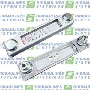 Oil tank level indicator 127mm with thermometer M12
