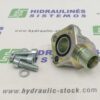 Pump flange 40mm M22x1.5i (L15) 90° steel 15/40-M