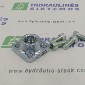 Pump flange 40mm 1/2' 0° steel HPA