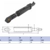 Hydraulic cylinder Palfinger/MBB 40/70/765 for bend