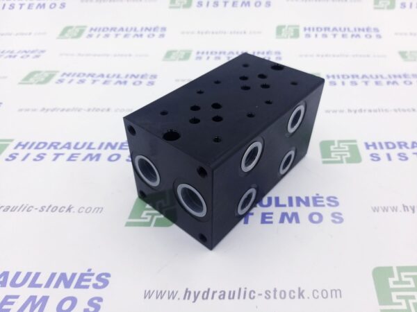 Hydraulic manifold NG6x2 MRA3-2-G-Z aluminium