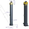 Telescopic cylinder 5-169-5030 FE A169-5-05030-011-K1289 HYVA 70546342