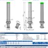 Telescopic cylinder 5-174-7030 5C IPH 5C-07030-174-5-M0345