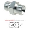 Check valve BSP 3/4 x BSP 3/4, 6,0bar