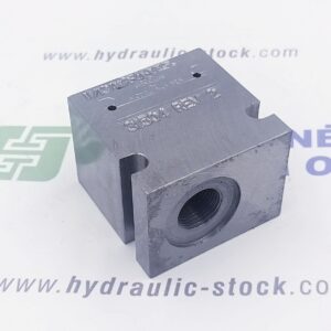 Valve housing 2/2 C-08-2 BSP 3/8' 12.6mm 3/4' UNF 350 bar EATON