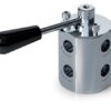 6 WAYS DIVERTER VALVE, STEEL BODY DF6A 1/2'