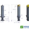 Telescopic cylinder 4-149-4660 FC A149-4-04660-000-K0343 70525390