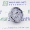 Pressure gauge 0/60 bar. d-63 rear connection 1/4'BSP