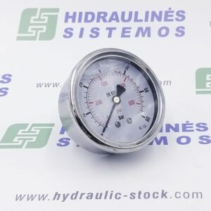 Pressure gauge 0/60 bar. d-63 rear connection 1/4'BSP
