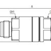 Rotary coupling JIC 1 5/16 -12 UN MxM