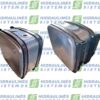 Hydraulic oil tank, side mounting 170 ltr. Aluminium 62x67x45,