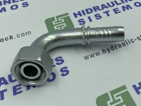 M52x2 DKOL 42 90° fitting for 1-1/2" hose, M21593-24-52