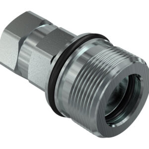 Quick coupling 08 F BSP 1/2'-female, screw-to-connect M36x2, seria FASTER