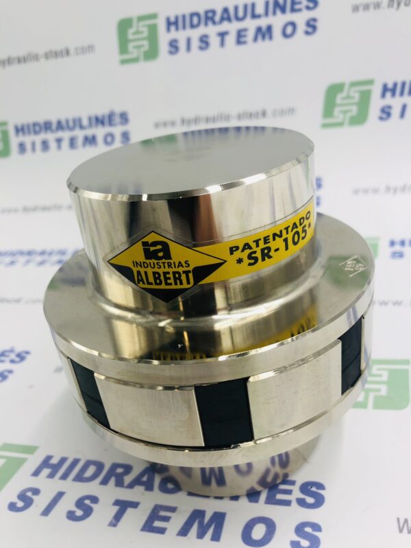 Steel flexible jaw coupling kit 105/20