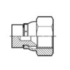 Plug JIC 1/2'-20 swivel male