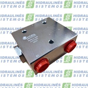 2 WAYS STEEL FLOW DIVIDER DFL Hydra HVFD02CS