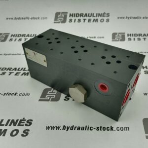 Hydraulic manifold NG6x1 with relief valve PF3PLCL180 H