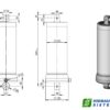 Telescopic cylinder 7-140-2700 IUL IPHIUL-140-2700-7-CRN 3104651407001