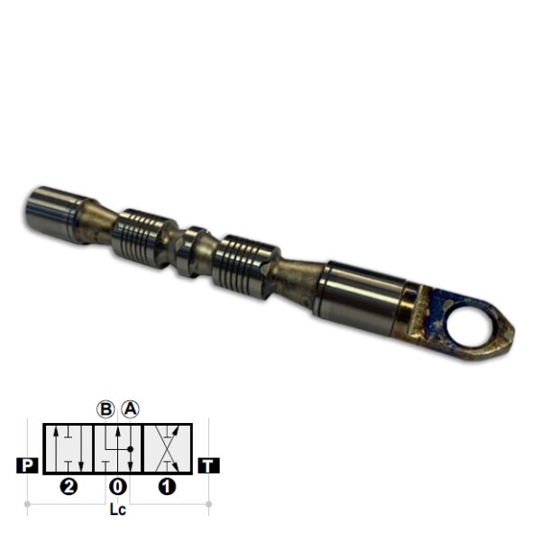 Spool for control valve 107 Q75 Q80 Q95