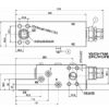 Check valve for excavator cylinders SAE 400L 1' SAE6000 FPEXC