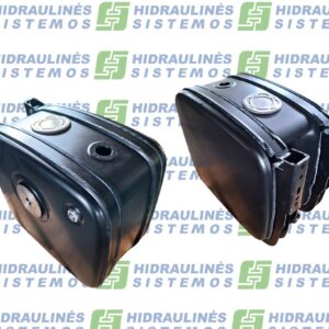 Hydraulic oil tank, side mounting 170 ltr. Steel 62x67x45, for side mounting valve