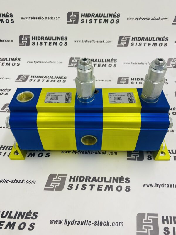 Flow divider 6.3x4 with valve hidromotor