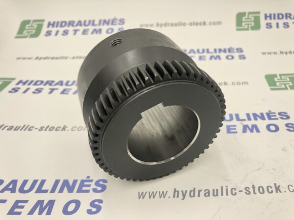 Steel drive coupling POL-5 D81xL60, d42mm for 11-15kW electric motor