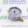 Pressure gauge 0/16 bar. d-63 side connection 1/4'BSP