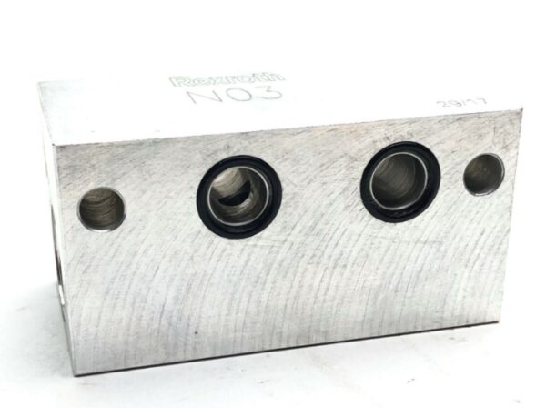 Hydraulic manifold NG6x1 aliuminium 3/8' 40 l/min Pmax-300 bar Rexroth R932001011