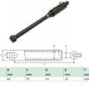 Hydraulic cylinder Zepro 45/80/845 for bend