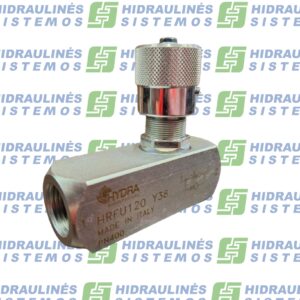 90° FLOW REGULATOR VALVE VRFU 1/2' Hydro HRFU120