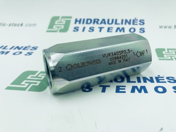 Check valve VU 3/4' 110L VUR BSPP 3/4 OLEOWEB