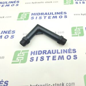 Vamzdelis filtrui 3/8'i 90 laipsn. 70-90mm plastikinis Hydropack