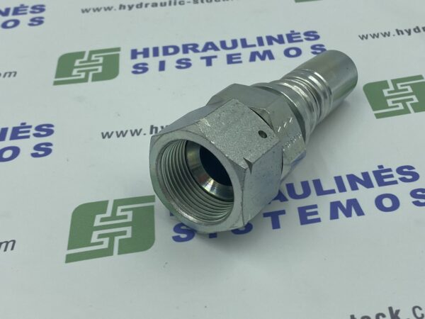 JIC 1-1/16-12 INTERLOCK DKJ straight fitting for 3/4" hose DN19, M42512-12-12