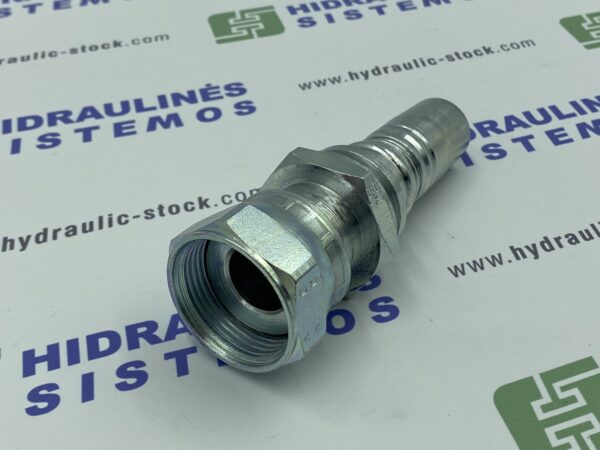 ORFS 1-3/16-12 INTERLOCK straight fitting for 3/4" hose DN19, M42411-12-12
