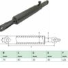Hydraulic cylinder Zepro 45/70/626 for bend