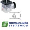 Electric plug SP999 PG9/PG11 VAC->VDC+varistor 27,5x27,5mm conector