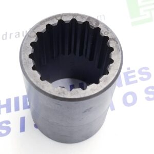 Shaft coupling b.40x2x18 , Z Z18x40,5 L66mm