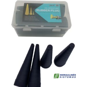 Conical Service Plug Kit 5-55mm,12pcs Oil Resistant Rubber