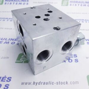Hydraulic manifold NG6x1 NG10x1 EA 10-06-34-01-1-3-H with relief valve