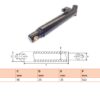 Hydraulic cylinder Cargolift 70/85/543