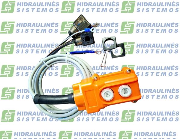 Control panel 2 buttons with cable, for mini station with one NG6 DC
