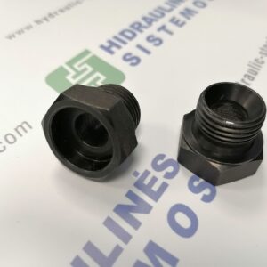 Weld adapter 1/4' outside schort