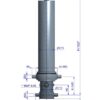 Telescopic cylinder 5-191-8130 FC A191-5-08130-004-K1300 HYVA 70527730