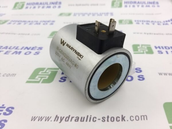 Coil D31.4, 220 VAC, L-75, D60, DIN, 48W