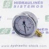Pressure gauge 0/1 bar. d-100 side connection 1/2' BSP