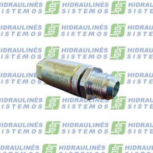 Rotary coupling BSP 3/4'-JIC 1 1/16"-12 / 350 bar.UN FxM IDL Indexator