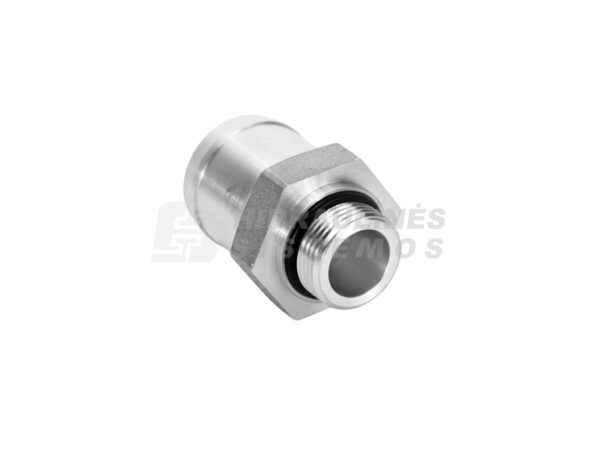 Suction fitting 1.1/2' male x for 45 mm hose, 0 angle